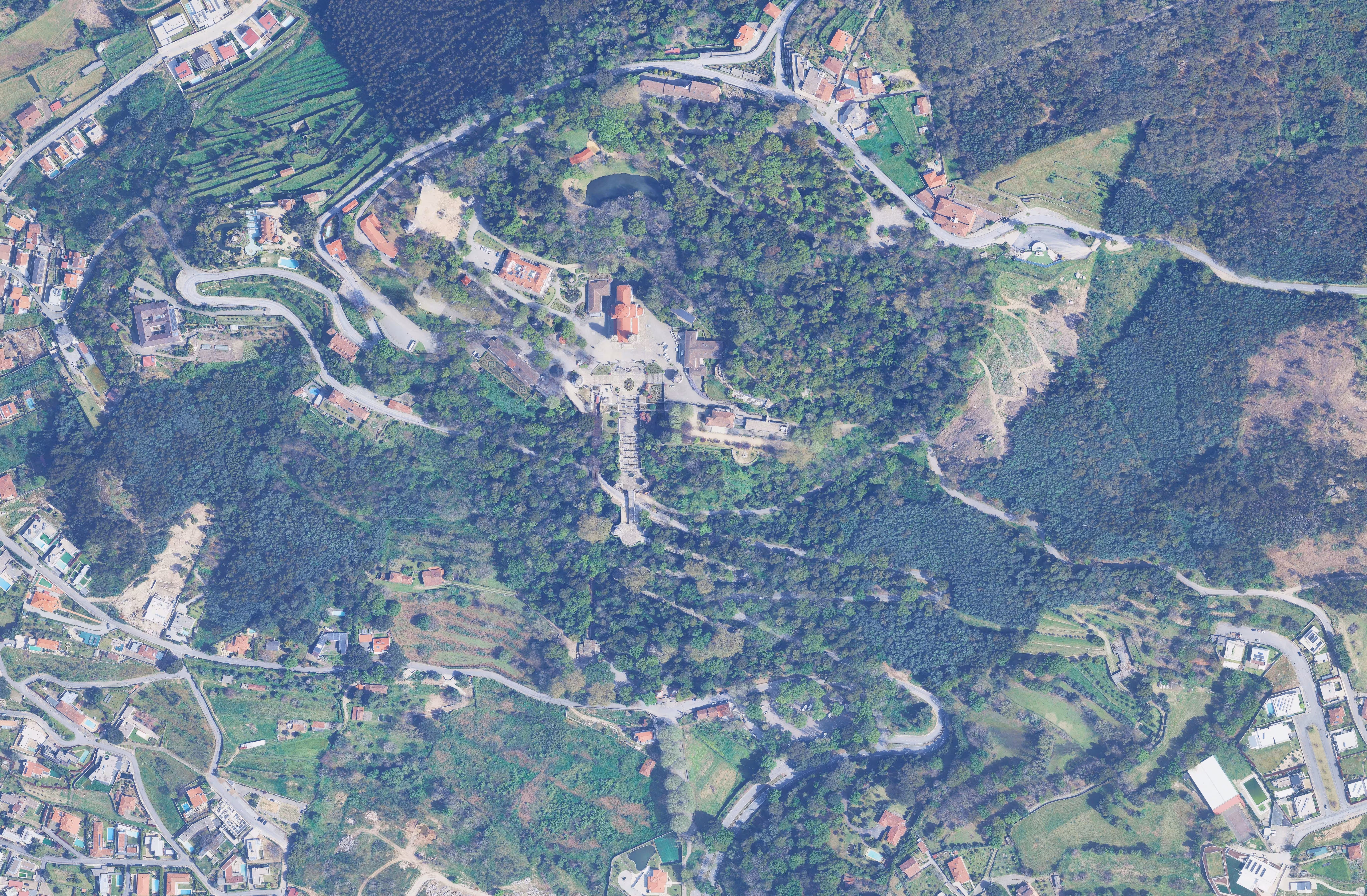 Interactive map of Bom Jesus do Monte