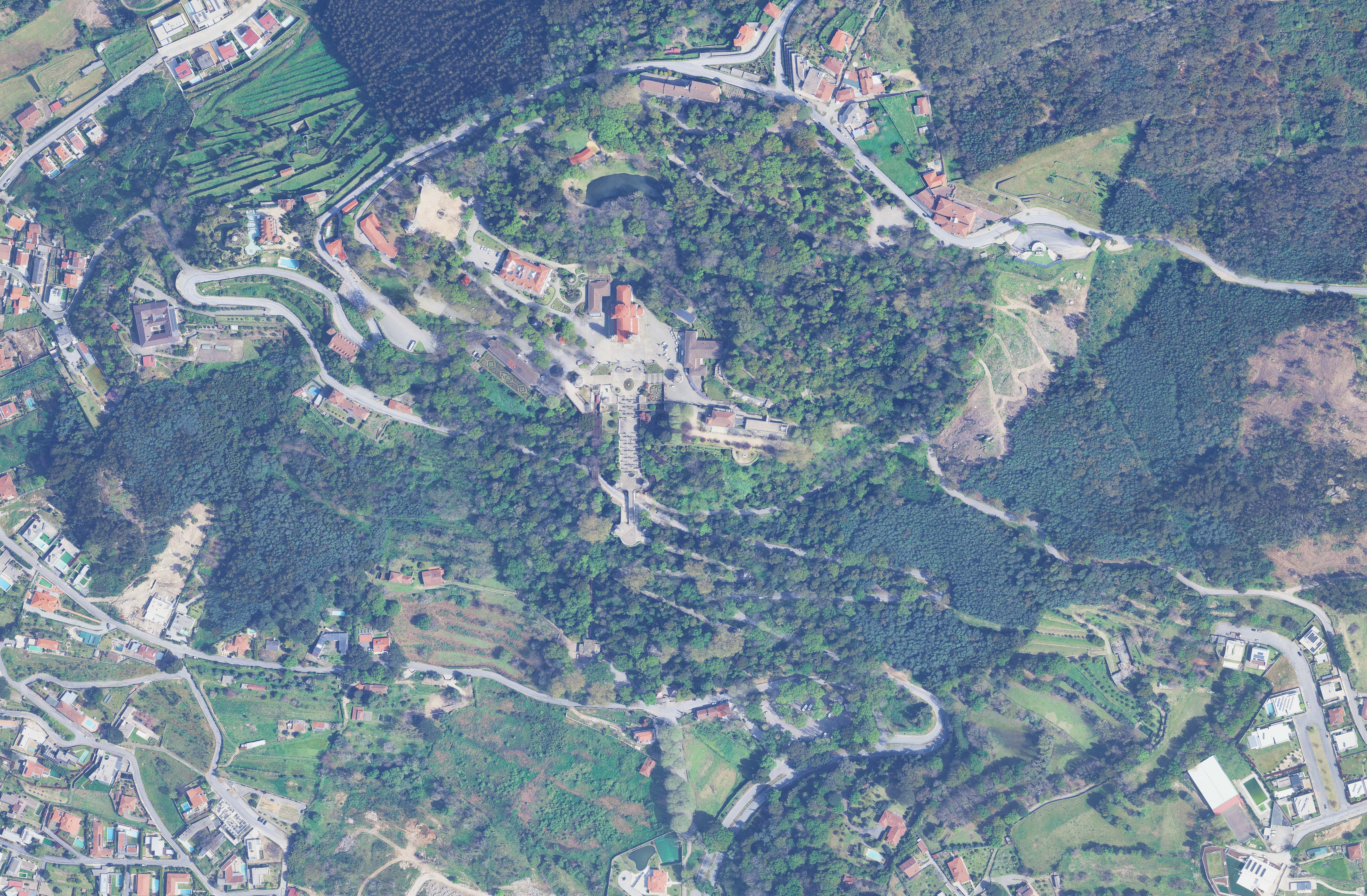 Interactive map of Bom Jesus do Monte